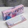 Hippo Dreams Soft Gradient PBT Keycap Set