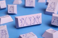 Hippo Dreams Soft Gradient PBT Keycap Set