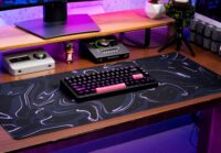 Galaxy Nebula PBT Keycap Set